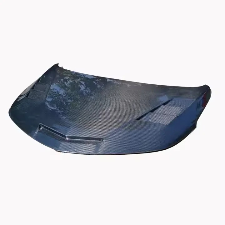 Carbon Fiber Front Hood Vented Bonnet Cover Fit for Cruze 2016-2019 Engine Hood